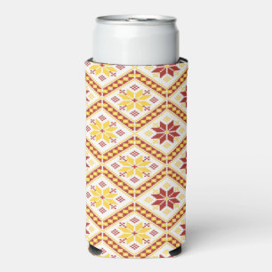 Rafraîchisseur Pour Canette Slim Crossière ukrainienne décorative