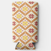 Rafraîchisseur Pour Canette Slim Crossière ukrainienne décorative (Recto)