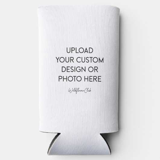 Rafraîchisseur Pour Canette Slim Custom Slim Seltzer Can (Recto)