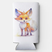 Rafraîchisseur Pour Canette Slim Cute Baby Fox Slim Can Cooler (Verso)