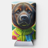 Rafraîchisseur Pour Canette Slim Cute dog (Verso)