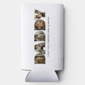 Rafraîchisseur Pour Canette Slim DADDY Letter Photo Collage (Verso)