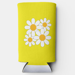 Rafraîchisseur Pour Canette Slim Daisy Lumineuse et Audacieuse