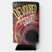 Rafraîchisseur Pour Canette Slim Dévasté Par Gravité Halloween Trou Horreur Noir (Verso)