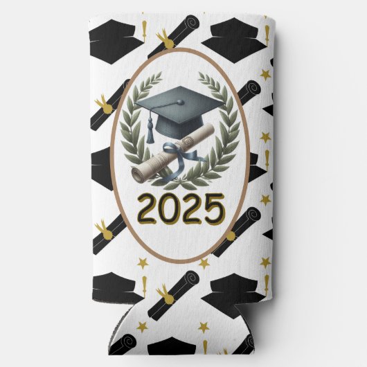 Rafraîchisseur Pour Canette Slim Diplôme annuel (Verso)