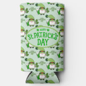 Rafraîchisseur Pour Canette Slim Distributeur de canette de bière pour la Saint-Pat (Recto)