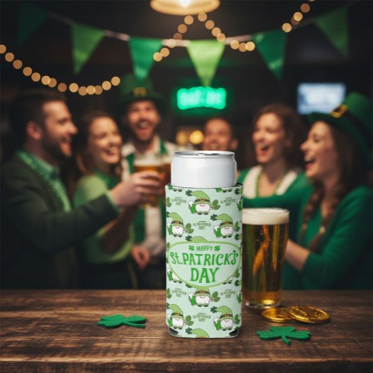 Rafraîchisseur Pour Canette Slim Distributeur de canette de bière pour la Saint-Pat