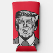 RAFRAÎCHISSEUR  POUR CANETTE SLIM DONALD TRUMP (Recto)