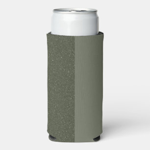 Rafraîchisseur Pour Canette Slim Double Tone Moss Green Slim Can Cooler - Personnal