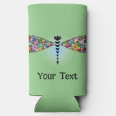 Rafraîchisseur Pour Canette Slim Dragonfly Damselfly Seltzer Can Cooler (Verso)