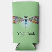 Rafraîchisseur Pour Canette Slim Dragonfly Damselfly Seltzer Can Cooler (Recto)