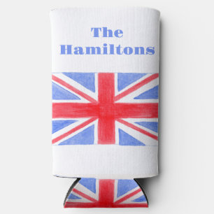 Rafraîchisseur Pour Canette Slim Drapeau britannique Union Jack Grande-Bretagne