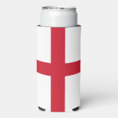 Rafraîchisseur Pour Canette Slim Drapeau d'Angleterre (Seltzer Verso)