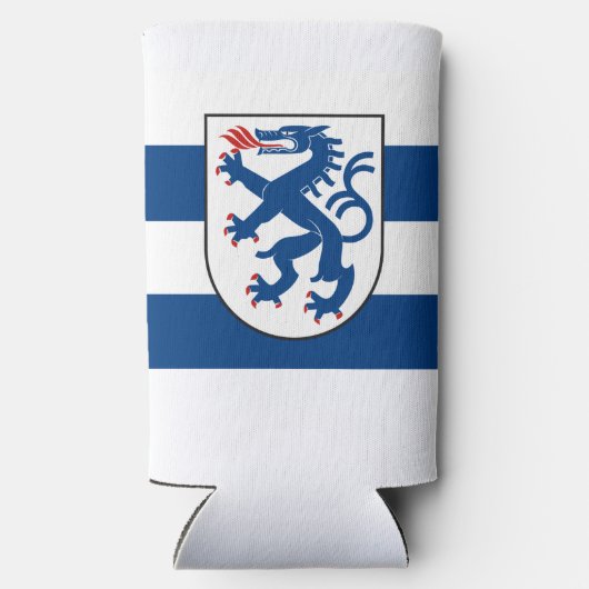 Rafraîchisseur Pour Canette Slim Drapeau d'Ingolstadt, Bavière - ALLEMAGNE (Verso)