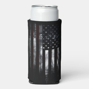 Rafraîchisseur Pour Canette Slim Drapeau industriel américain patriotique
