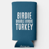 Rafraîchisseur Pour Canette Slim Drôle "Birdie". Double Birdie. Turquie." Golf (Verso)