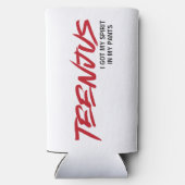 Rafraîchisseur Pour Canette Slim Drôle texte personnalisé Baby Billy's Citation Tee (Verso)