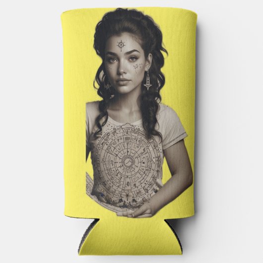 Rafraîchisseur Pour Canette Slim Écrit dans les étoiles (Recto)