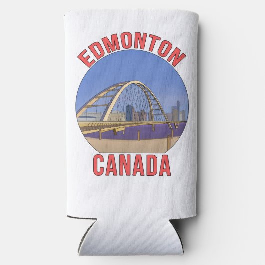 Rafraîchisseur Pour Canette Slim Edmonton Alberta Canada (Verso)