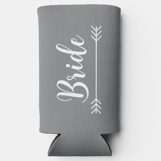 Rafraîchisseur Pour Canette Slim élégant chic BRIDE | (Recto)