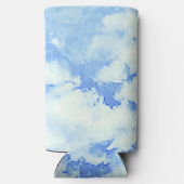 Rafraîchisseur Pour Canette Slim Elle est au septième ciel ! Fête de mariage enterr (Verso)