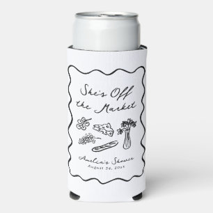Rafraîchisseur Pour Canette Slim Elle est hors du marché Gras & Fantaisiste Dessin