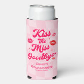 Rafraîchisseur Pour Canette Slim Embrasse la belle Bachelorette (Seltzer Recto)