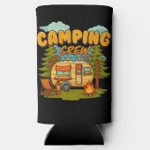 Rafraîchisseur Pour Canette Slim Équipe de camping (Verso)