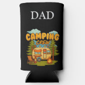 Rafraîchisseur Pour Canette Slim Équipe de camping (Recto)