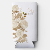 Rafraîchisseur Pour Canette Slim Étanche blanche personnalisée résistant aux intemp (Verso)