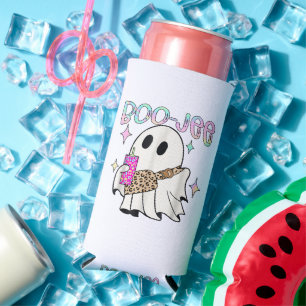 Rafraîchisseur Pour Canette Slim Fantôme drôle d'Halloween Boo Jee