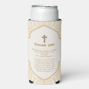 Rafraîchisseur Pour Canette Slim ✝️ Femme du pasteur épouse apprécient Merci cadeau