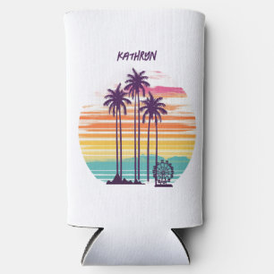 Rafraîchisseur Pour Canette Slim Festival de musique Bachelorette Tropical