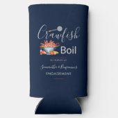 Rafraîchisseur Pour Canette Slim Fête de famille ébullition d'écrevisses Planificat (Verso)