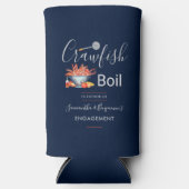 Rafraîchisseur Pour Canette Slim Fête de famille ébullition d'écrevisses Planificat (Recto)