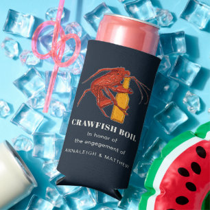 Rafraîchisseur Pour Canette Slim Fête de fiançailles aux fruits de mer Bouillabaiss