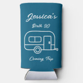 Rafraîchisseur Pour Canette Slim Fête Personnalisée Favoriser Sac Cadeau Vacation F (Verso)