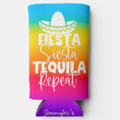 Rafraîchisseur Pour Canette Slim Fête vibrante sur mesure (Recto)