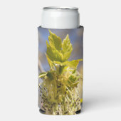 Rafraîchisseur Pour Canette Slim Feuille mignons en photo de printemps (Seltzer Recto)