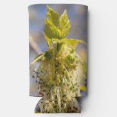 Rafraîchisseur Pour Canette Slim Feuille mignons en photo de printemps (Verso)