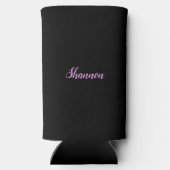 Rafraîchisseur Pour Canette Slim FILLES WEEKEND Neon LED Signal personnalisé (Verso)