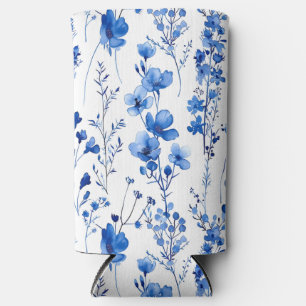Rafraîchisseur Pour Canette Slim Fleur sauvage du papier Motif-98186
