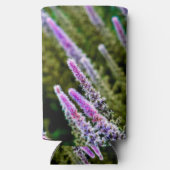 Rafraîchisseur Pour Canette Slim Fleur sauvage vert pourpre (Verso)