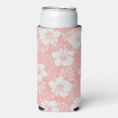 Rafraîchisseur Pour Canette Slim Fleurs d'Hibiscus (Seltzer Recto)