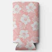 Rafraîchisseur Pour Canette Slim Fleurs d'Hibiscus (Verso)