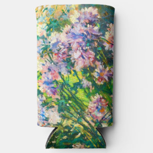 Rafraîchisseur Pour Canette Slim Fleurs jolies vintages Illustration Fleurs blanche