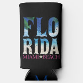 Rafraîchisseur Pour Canette Slim Floride, Miami Beach (Recto)