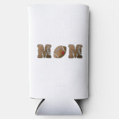 Rafraîchisseur Pour Canette Slim Football Maman mignonne tendance (Recto)