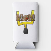 Rafraîchisseur Pour Canette Slim Football Maman Objectif Post (Verso)