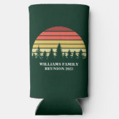 Rafraîchisseur Pour Canette Slim Forêt Coucher de soleil Voyage sur mesure Réunion (Verso)